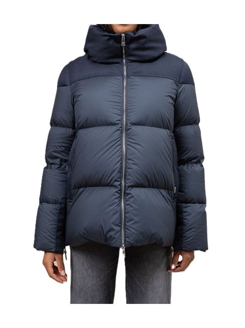 Piumino con collo dritto ADD blu Add | 12AWH4228782­PACIFIC BLUE